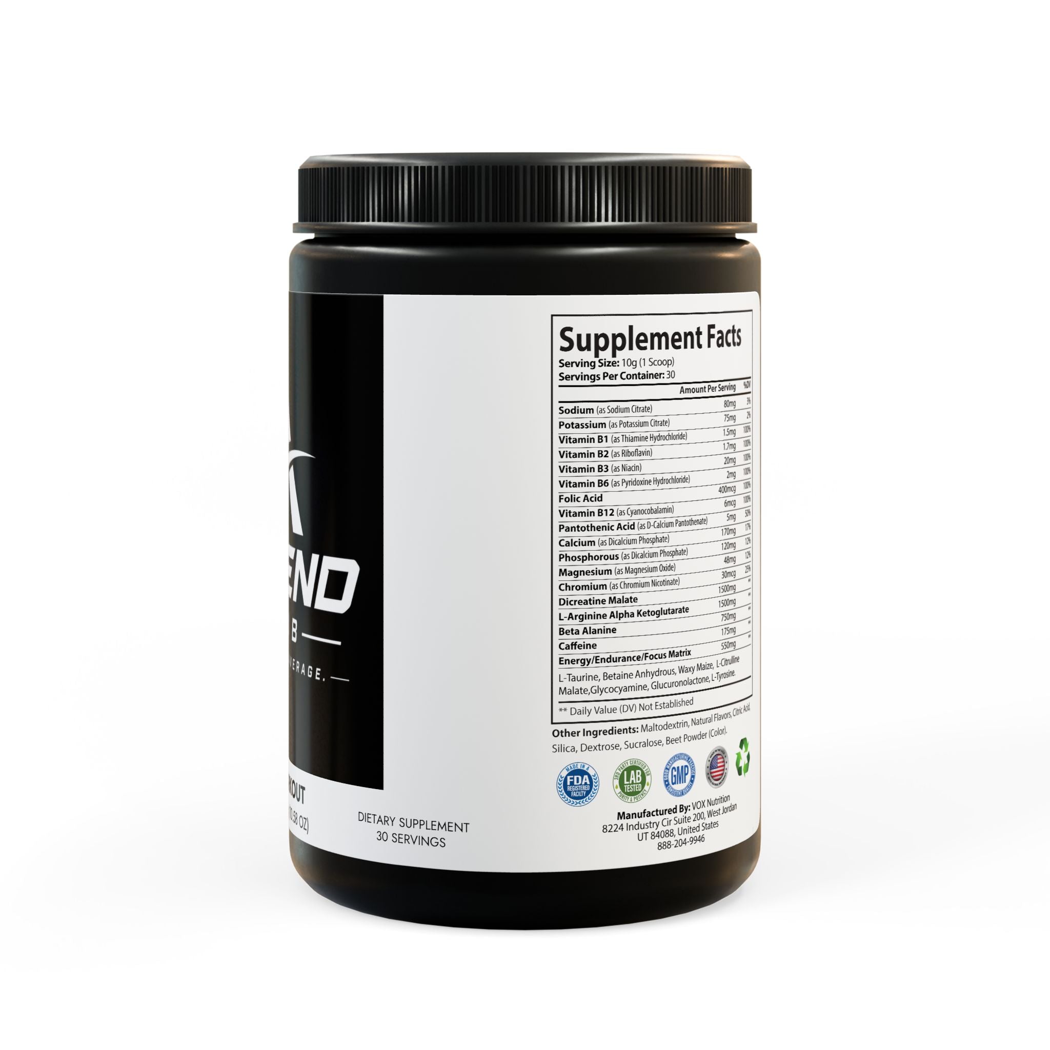 Ascend Pre-Workout, Watermelon (300g, 10.58oz)